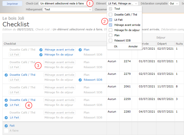 Check-list Check-list