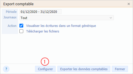 Export Comptable Export Comptable
